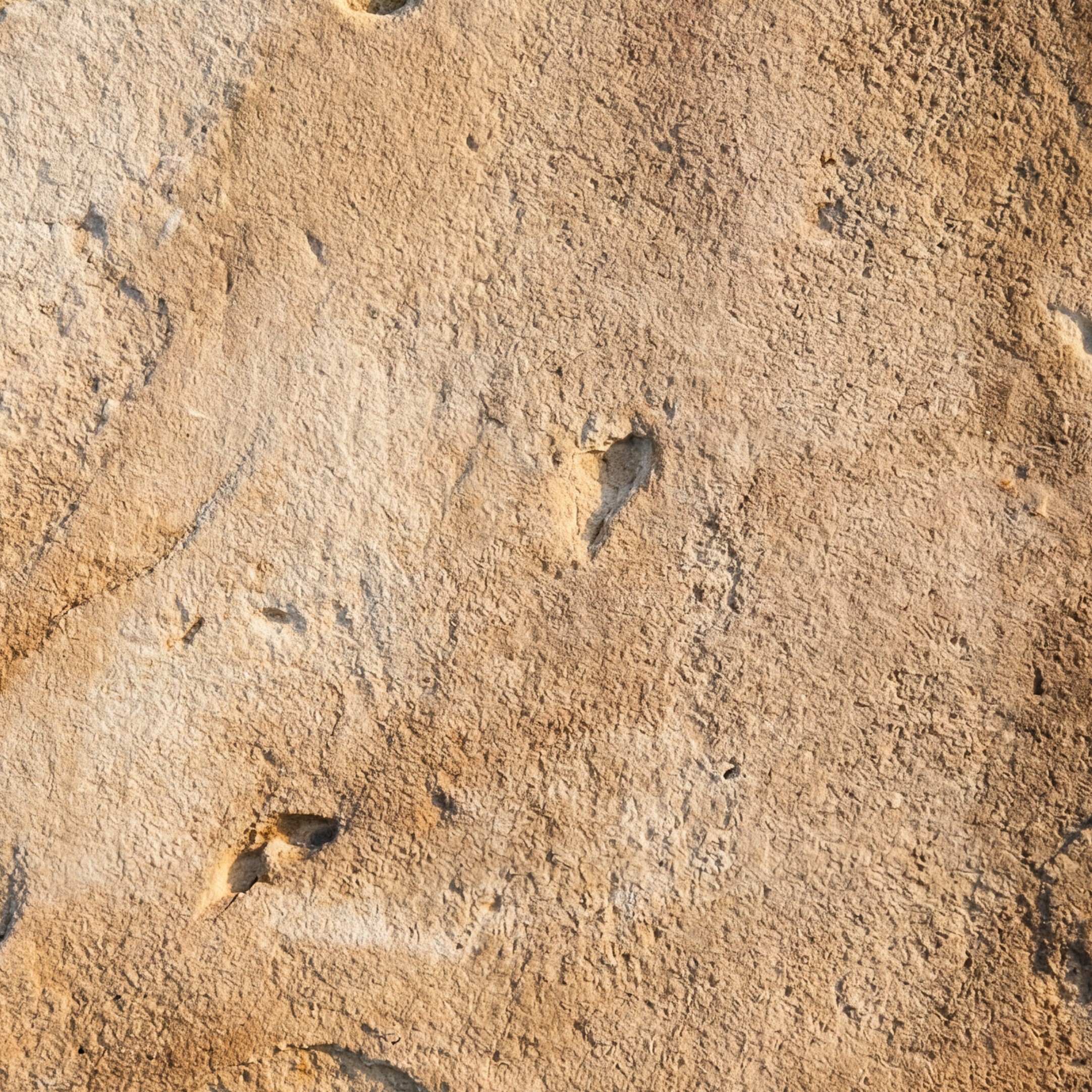 Sandstone surface texture close-up